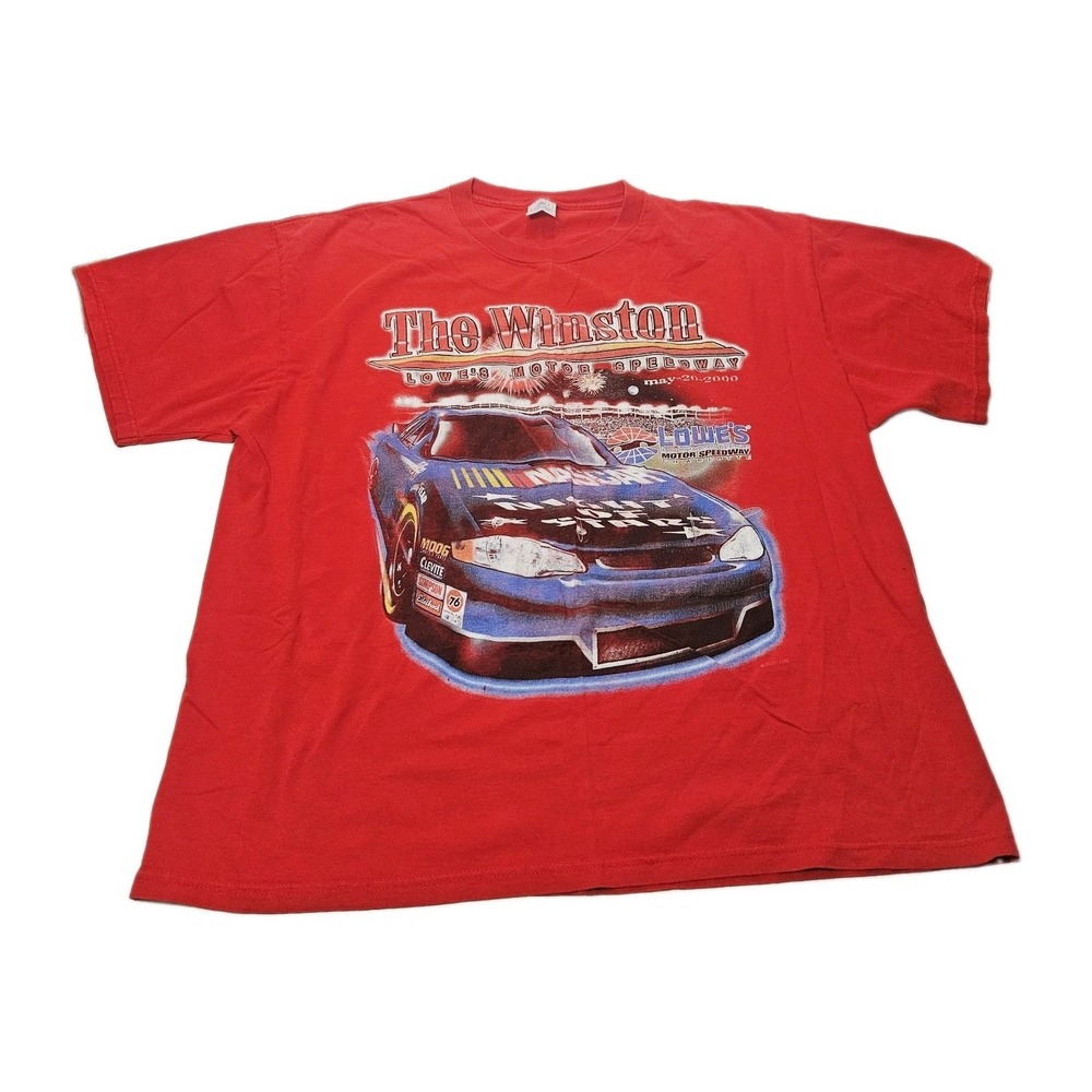 Vintage Nascar Shirt Mens Extra Large XL Winston Cup Series 2000 Y2K 90s USA Red